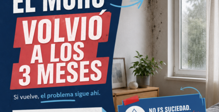 problemas con el moho por humedades