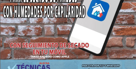 humedades por capilaridad app secado