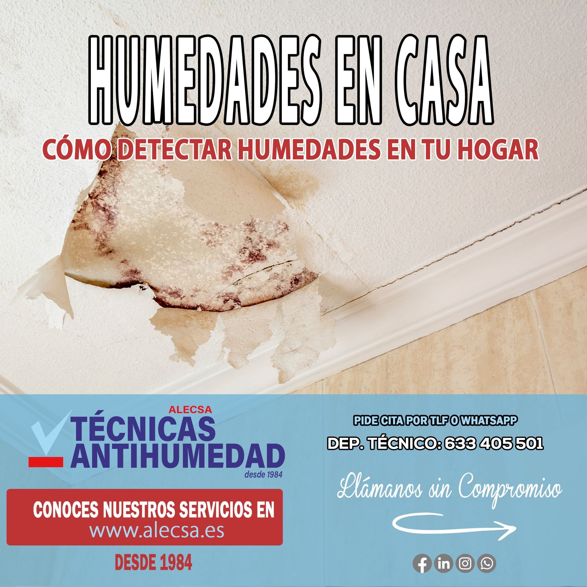 Detectar humedades en Hogares
