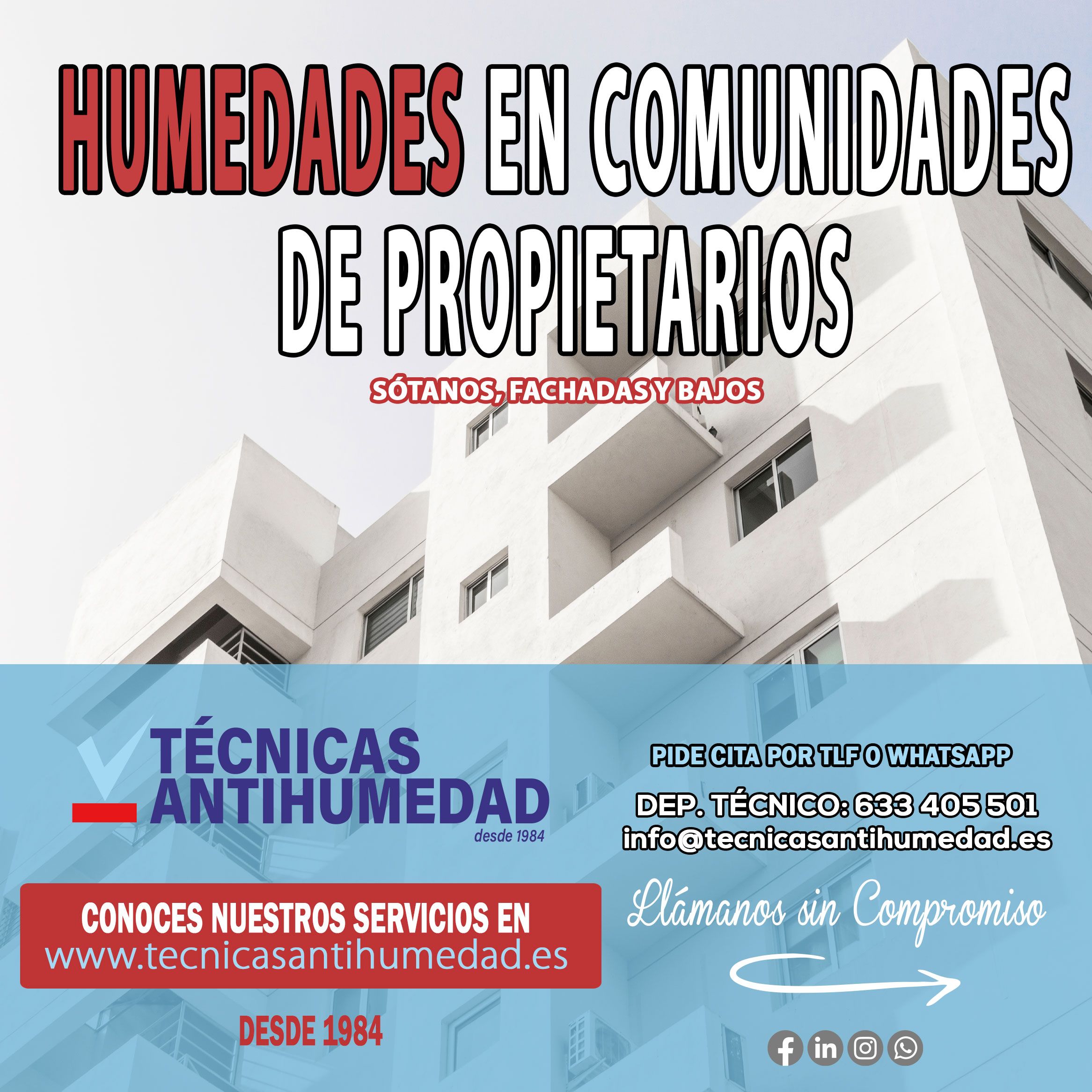 humedades en comunidades de vecinos sevilla