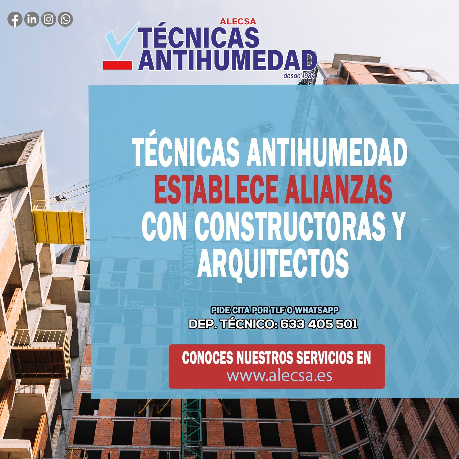 Empresa de trabajos antihumedad y constructoras