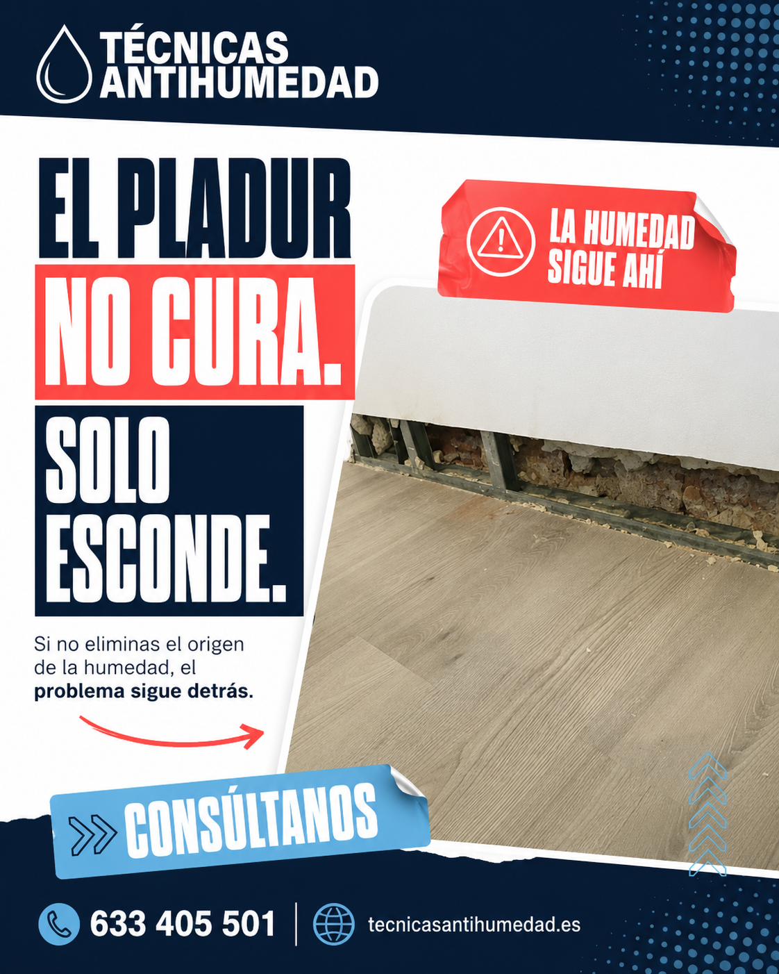 el pladur para humedad